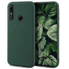 Силиконовый чехол Moozy Minimalist для Huawei P Smart Z и Honor 9X, тонкий и матовый чехол из силикона TPU, темно-зеленый цена и информация | Чехлы для телефонов | pigu.lt