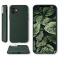 Moozy Minimalist dėklas, skirtas iPhone 11, tamsiai žalias цена и информация | Telefono dėklai | pigu.lt