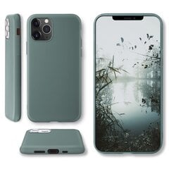 Силиконовый чехол Moozy Minimalist для iPhone 11 Pro, тонкий и матовый чехол из силикона TPU, серо-голубой цена и информация | Чехлы для телефонов | pigu.lt