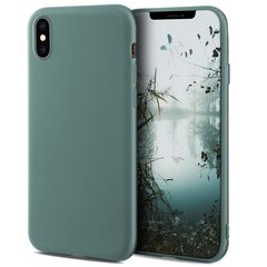 Moozy Minimalist dėklas, skirtas iPhone X ir iPhone XS, melsvas kaina ir informacija | Telefono dėklai | pigu.lt