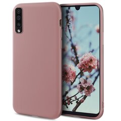 Силиконовый чехол Moozy Minimalist для Samsung A50, тонкий и матовый чехол из силикона TPU, роза бежевого цвета цена и информация | Чехлы для телефонов | pigu.lt