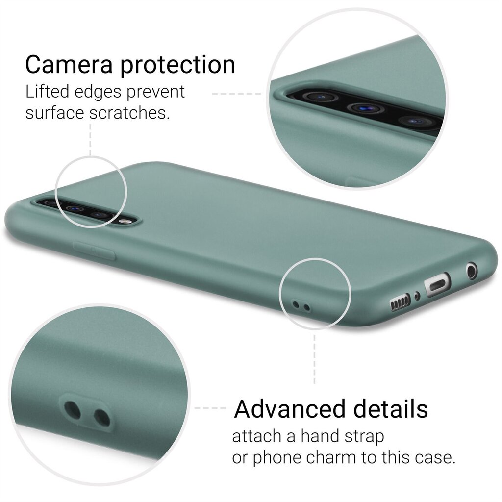 Moozy Minimalist dėklas, skirtas Samsung A50, melsvas kaina ir informacija | Telefono dėklai | pigu.lt