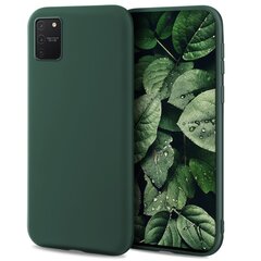 Силиконовый чехол Moozy Minimalist для Samsung S10 Lite, тонкий и матовый чехол из силикона TPU, темно-зеленый цена и информация | Чехлы для телефонов | pigu.lt