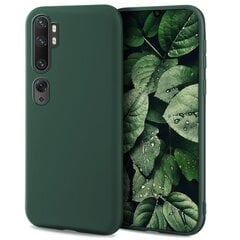 Moozy Minimalist dėklas, skirtas Xiaomi Mi Note 10, Xiaomi Mi Note 10 Pro, žalias kaina ir informacija | Telefono dėklai | pigu.lt