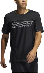 Marškinėliai vyrams Adidas Fb Hype Tee GN5658, juodi kaina ir informacija | Vyriški marškinėliai | pigu.lt