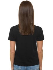 Marškinėliai moterims Nenervuok JS/SD211-43279, juodi kaina ir informacija | Marškinėliai moterims | pigu.lt