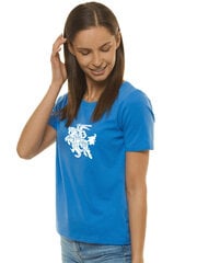 Marškinėliai moterims Vytis JS/SD211-43236, mėlyni kaina ir informacija | Marškinėliai moterims | pigu.lt