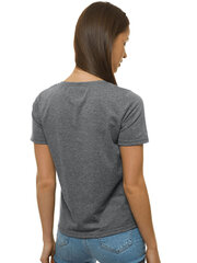 Marškinėliai moterims Zaraza JS/SD211-43294, pilki цена и информация | Футболка женская | pigu.lt