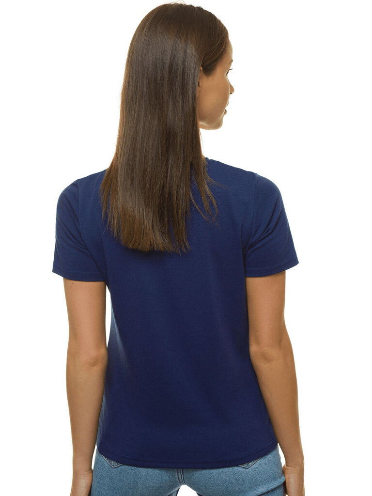 Marškinėliai moterims Zaraza JS/SD211-43293, mėlyni kaina ir informacija | Marškinėliai moterims | pigu.lt