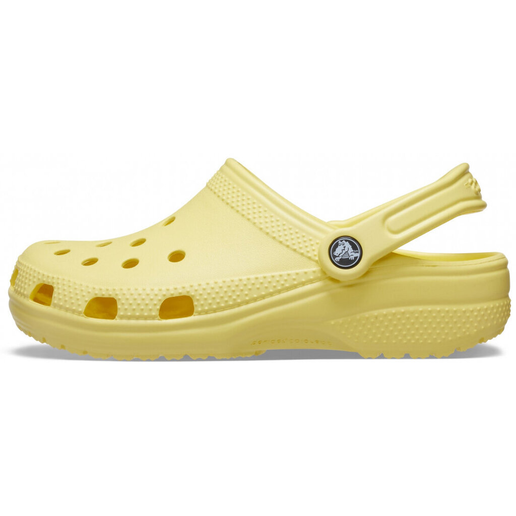 Crocs™ moteriškos šlepetės Classic 133250, geltonos kaina ir informacija | Šlepetės moterims | pigu.lt