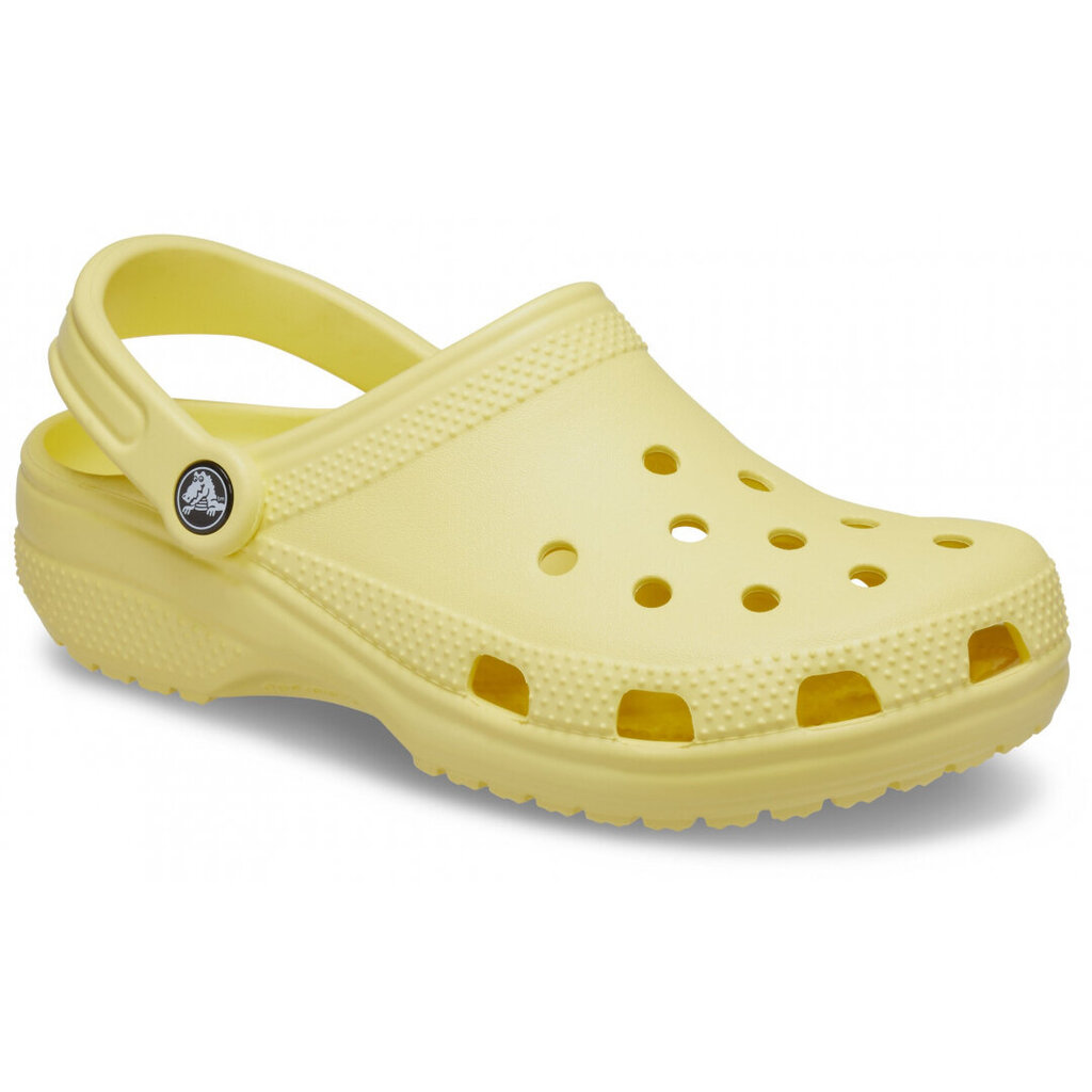 Crocs™ moteriškos šlepetės Classic 133250, geltonos kaina ir informacija | Šlepetės moterims | pigu.lt