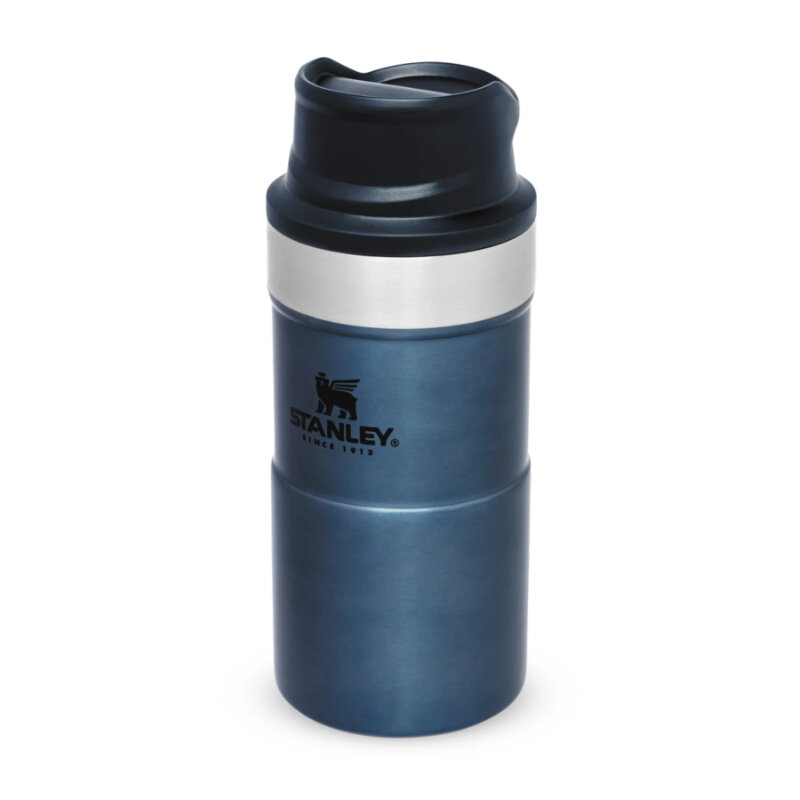 Terminis puodelis The Trigger-Action Travel Mug Classic 0,25 l, mėlynas kaina ir informacija | Termosai, termopuodeliai | pigu.lt