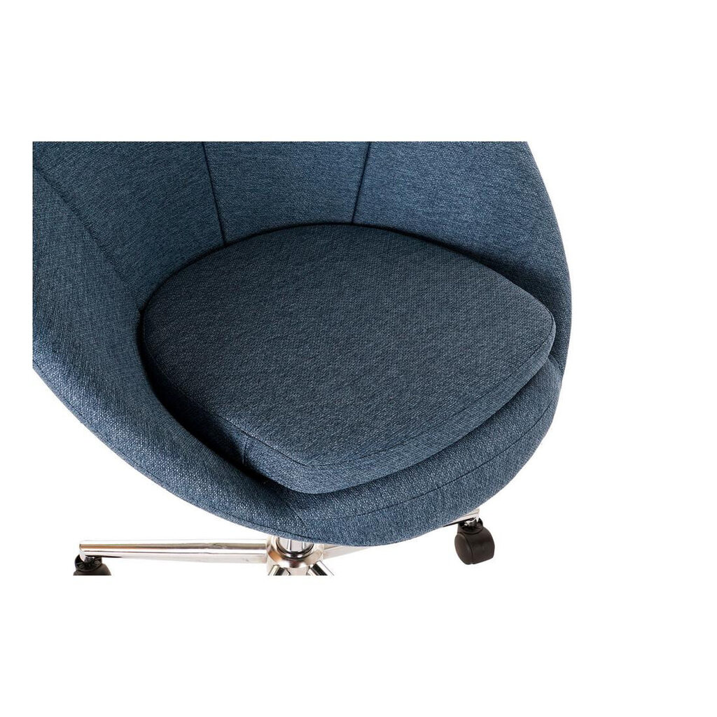 Kėdė DKD Home Decor, mėlyna kaina ir informacija | Virtuvės ir valgomojo kėdės | pigu.lt