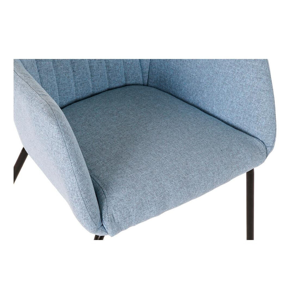 Kėdė DKD Home Decor, mėlyna kaina ir informacija | Virtuvės ir valgomojo kėdės | pigu.lt