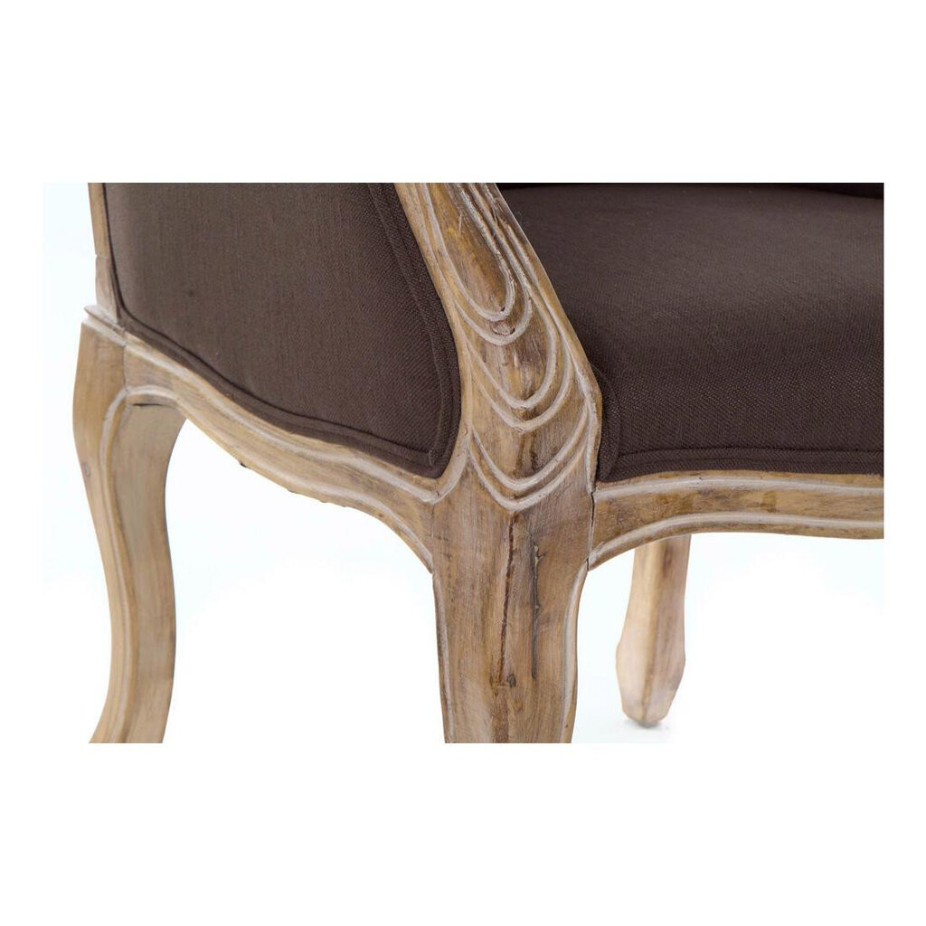 Kėdė DKD Home Decor, rudas kaina ir informacija | Svetainės foteliai | pigu.lt