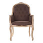 Kėdė DKD Home Decor, rudas kaina ir informacija | Svetainės foteliai | pigu.lt