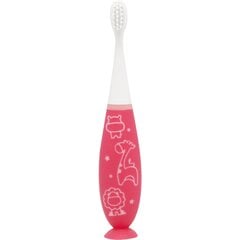 Многоразовая зубная щетка для малышей — Pink цена и информация | Зубные щетки, пасты | pigu.lt