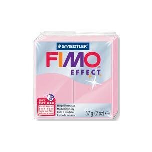 Modelinas Fimo Effect Light pink 56g. rožinis kaina ir informacija | Piešimo, tapybos, lipdymo reikmenys | pigu.lt