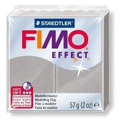 Моделин Fimo Effect Light silver, 56 гр., серый цена и информация | Принадлежности для рисования, лепки | pigu.lt