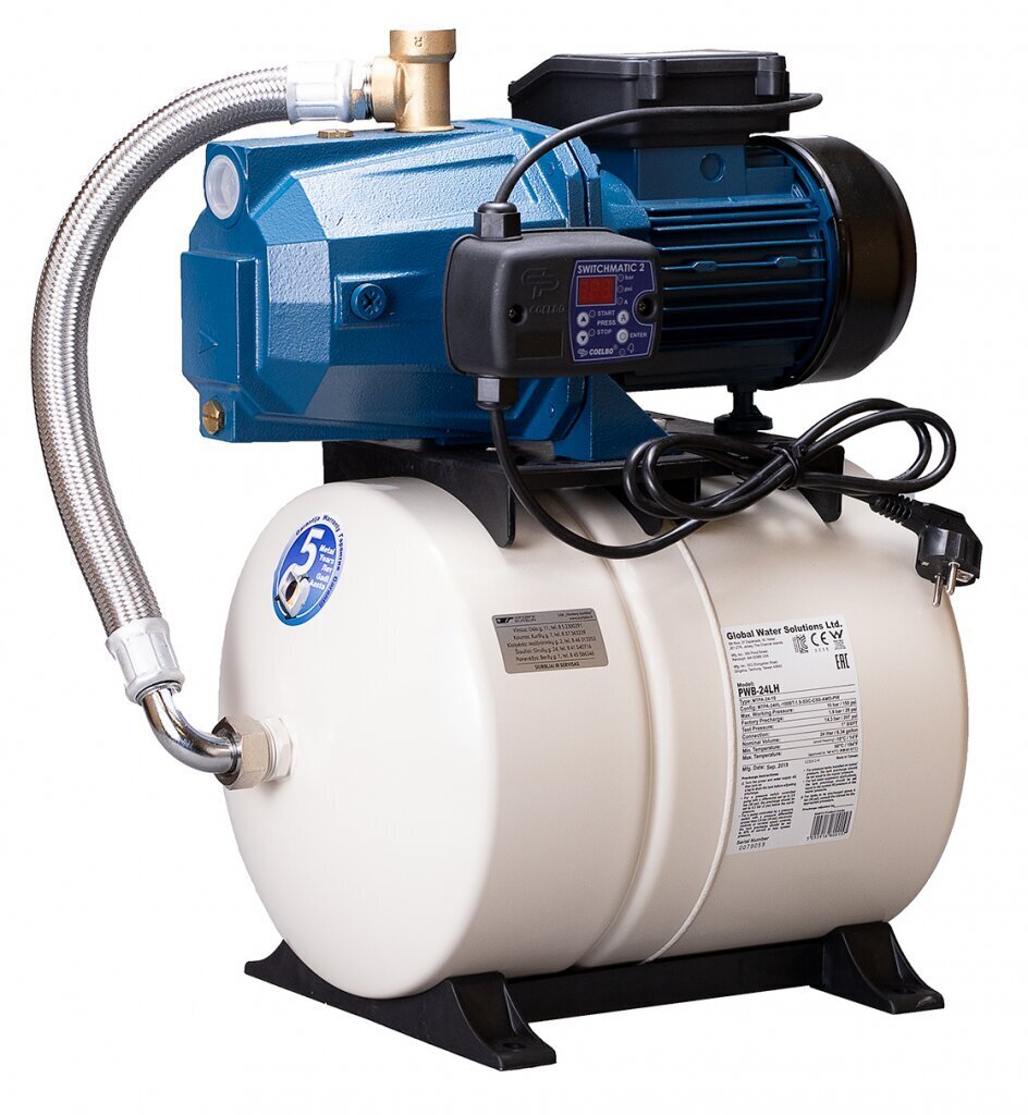 Automatinė vandens tiekimo VJ10A-24H su elektroniniu valdymu цена и информация | Švaraus vandens siurbliai | pigu.lt