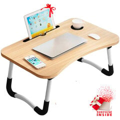 Складной столик для ноутбука цена и информация | Компьютерные, письменные столы | pigu.lt