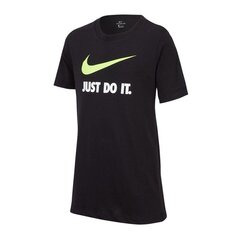 Marškinėliai vaikams Nike JR NSW Tee JDI Jr AR5249-014, juodi kaina ir informacija | Marškinėliai berniukams | pigu.lt