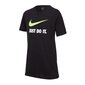 Marškinėliai vaikams Nike JR NSW Tee JDI Jr AR5249-014, juodi kaina ir informacija | Marškinėliai berniukams | pigu.lt