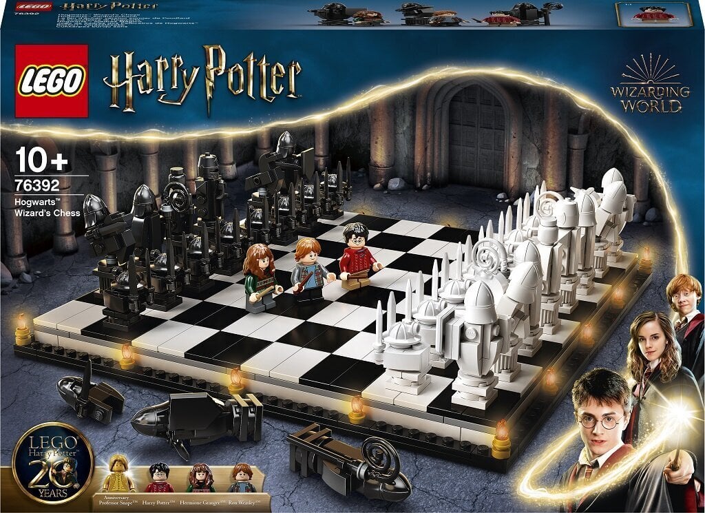 76392 LEGO® Harry Potter Hogvartso burtininko šachmatai kaina ir informacija | Konstruktoriai ir kaladėlės | pigu.lt