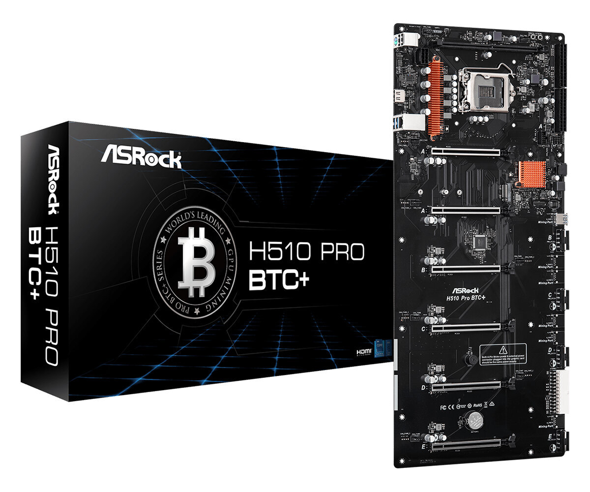 MB ASRock Intel 1200 H510 Pro цена и информация | Pagrindinės plokštės | pigu.lt