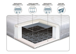 Матрас Gemega Bonnell PP, 120x200 см цена и информация | Матрасы | pigu.lt