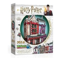 3D puzlė Harry Potter Quality Quidditch Supplies, Slug & Jiggers Wrebbit, 219538, 305 d. kaina ir informacija | Dėlionės (puzzle) | pigu.lt