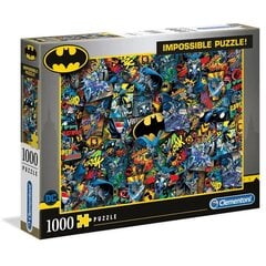 Dėlionė Clementoni DC Comics Batman Impossible, 1000 d. kaina ir informacija | Dėlionės (puzzle) | pigu.lt