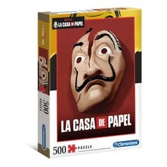 Dėlionė Clementoni La Casa De Papel, 500d. kaina ir informacija | Dėlionės (puzzle) | pigu.lt
