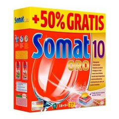Somat indaplovės tabletės, 18 vnt. kaina ir informacija | Somat Virtuvės, buities, apyvokos prekės | pigu.lt
