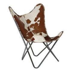 Fotelis DKD Home Decor, 70x70x90 cm, rudas kaina ir informacija | Lauko kėdės, foteliai, pufai | pigu.lt