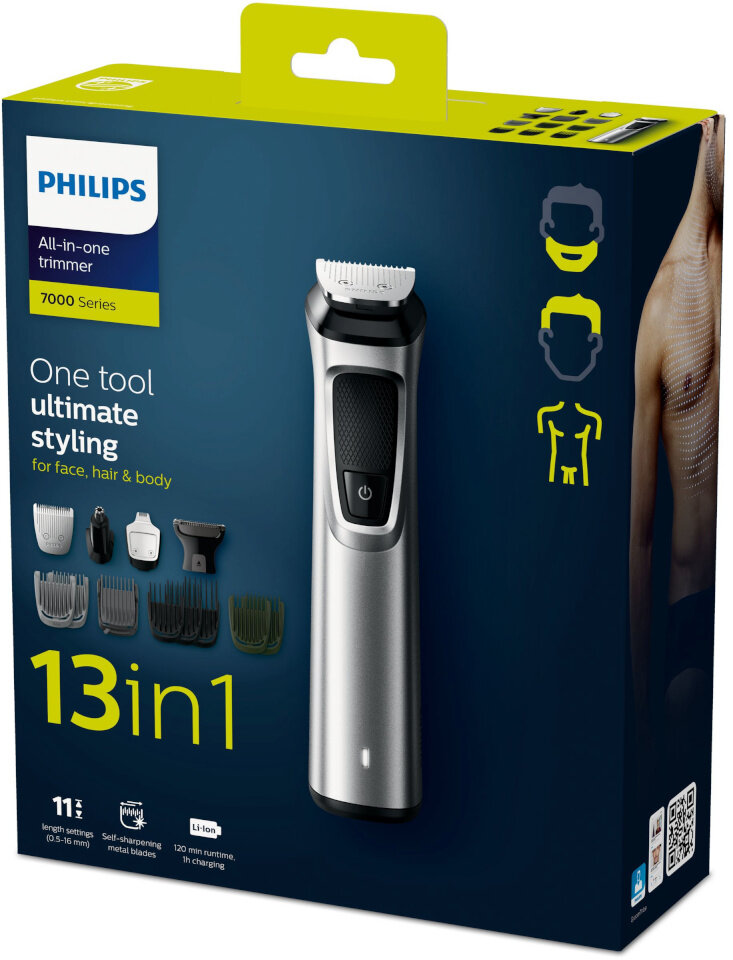 Philips MG7715/15 цена и информация | Plaukų kirpimo mašinėlės | pigu.lt