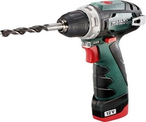 Аккумуляторная дрель-шуруповерт Metabo PowerMaxx BS Basic цена и информация | Шуруповерты, дрели | pigu.lt