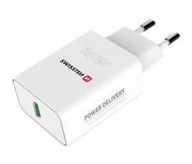 Swissten Premium 25W SW-USBCPD25W-W kaina ir informacija | Krovikliai telefonams | pigu.lt