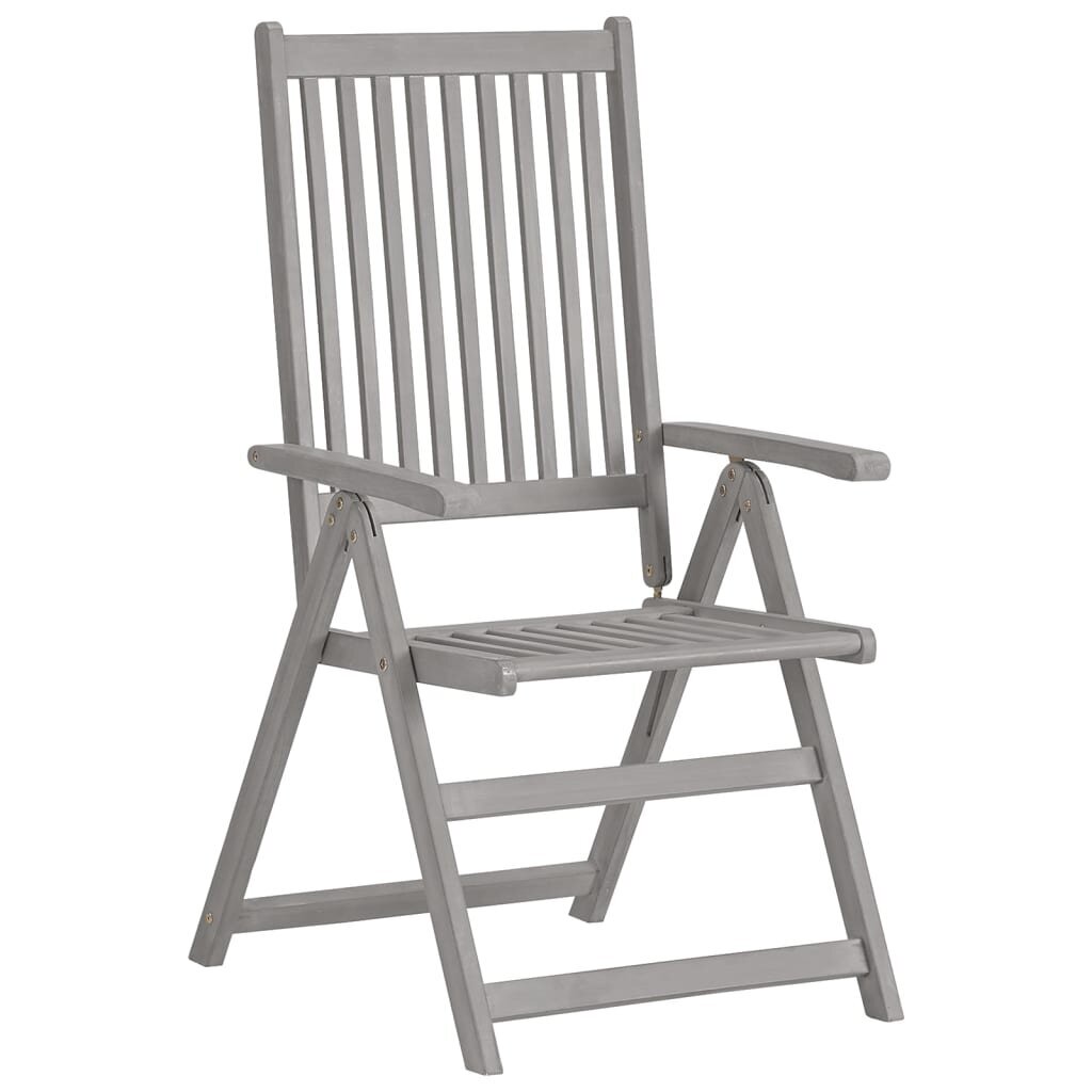 Atlošiamos sodo kėdės su pagalvėmis, 4vnt. kaina ir informacija | Lauko kėdės, foteliai, pufai | pigu.lt
