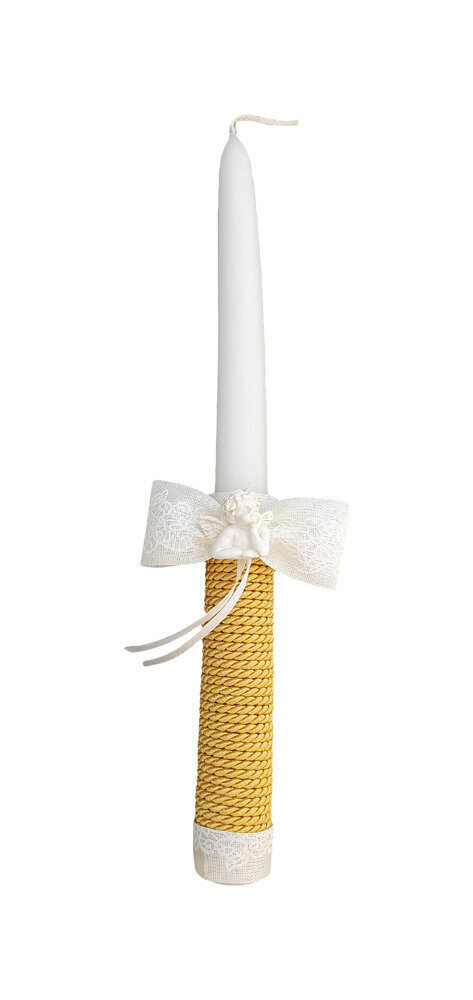 Krikšto žvakė, 30 cm kaina ir informacija | Dekoracijos šventėms | pigu.lt