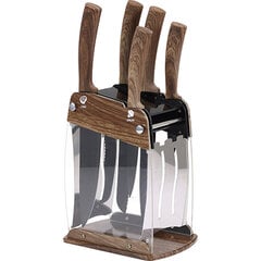 Кухонные ножи с подставкой San Ignacio Moncayo (6 шт) цена и информация | Ножи и аксессуары для них | pigu.lt