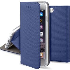 Перекидной чехол Moozy для iPhone SE, iPhone 5s, темно-синий магнитный откидной футляр с держателем для карт и подставкой цена и информация | Чехлы для телефонов | pigu.lt
