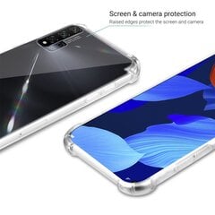 Moozy dėklas, skirtas Huawei Nova 5T ir Honor 20, permatomas kaina ir informacija | Telefono dėklai | pigu.lt