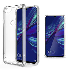Moozy dėklas, skirtas Huawei P Smart 2019, Honor 10 Lite, permatomas kaina ir informacija | Telefono dėklai | pigu.lt