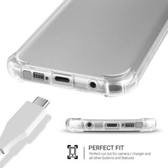 Ударопрочный силиконовый чехол Moozy для Samsung Note 9 - Прозрачный чехол с усиленной защитой углов цена и информация | Чехлы для телефонов | pigu.lt