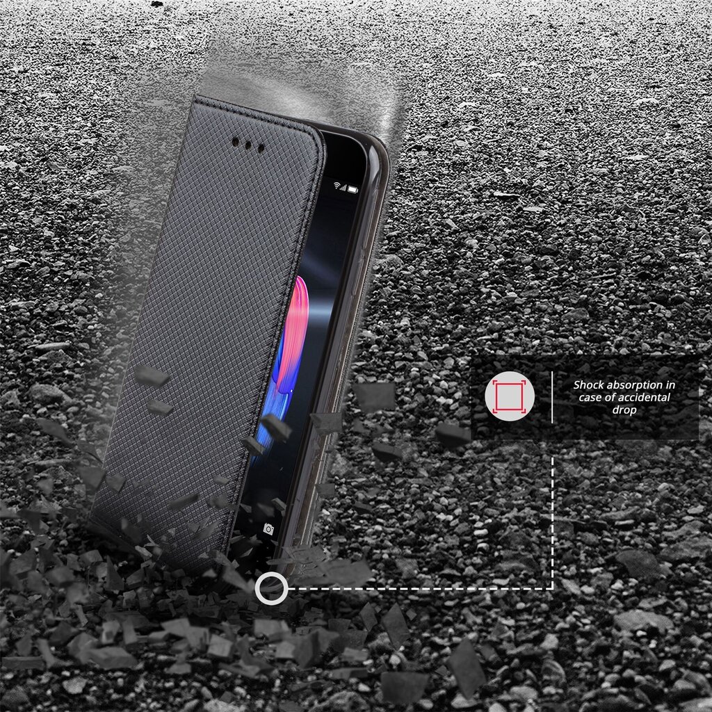 Moozy dėklas, skirtas Huawei Honor 9, juodas цена и информация | Telefono dėklai | pigu.lt