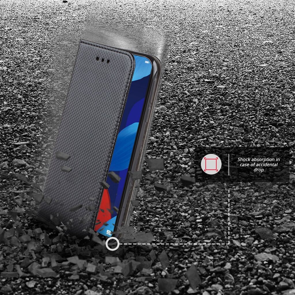 Moozy dėklas, skirtas Huawei Nova 5T ir Honor 20, juodas kaina ir informacija | Telefono dėklai | pigu.lt