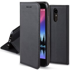 Moozy dėklas, skirtas LG K4 2017, juodas kaina ir informacija | Telefono dėklai | pigu.lt