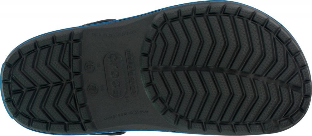 Crocs™ vyriškos šlepetės Crocband, pilkos kaina ir informacija | Vyriškos šlepetės, basutės | pigu.lt