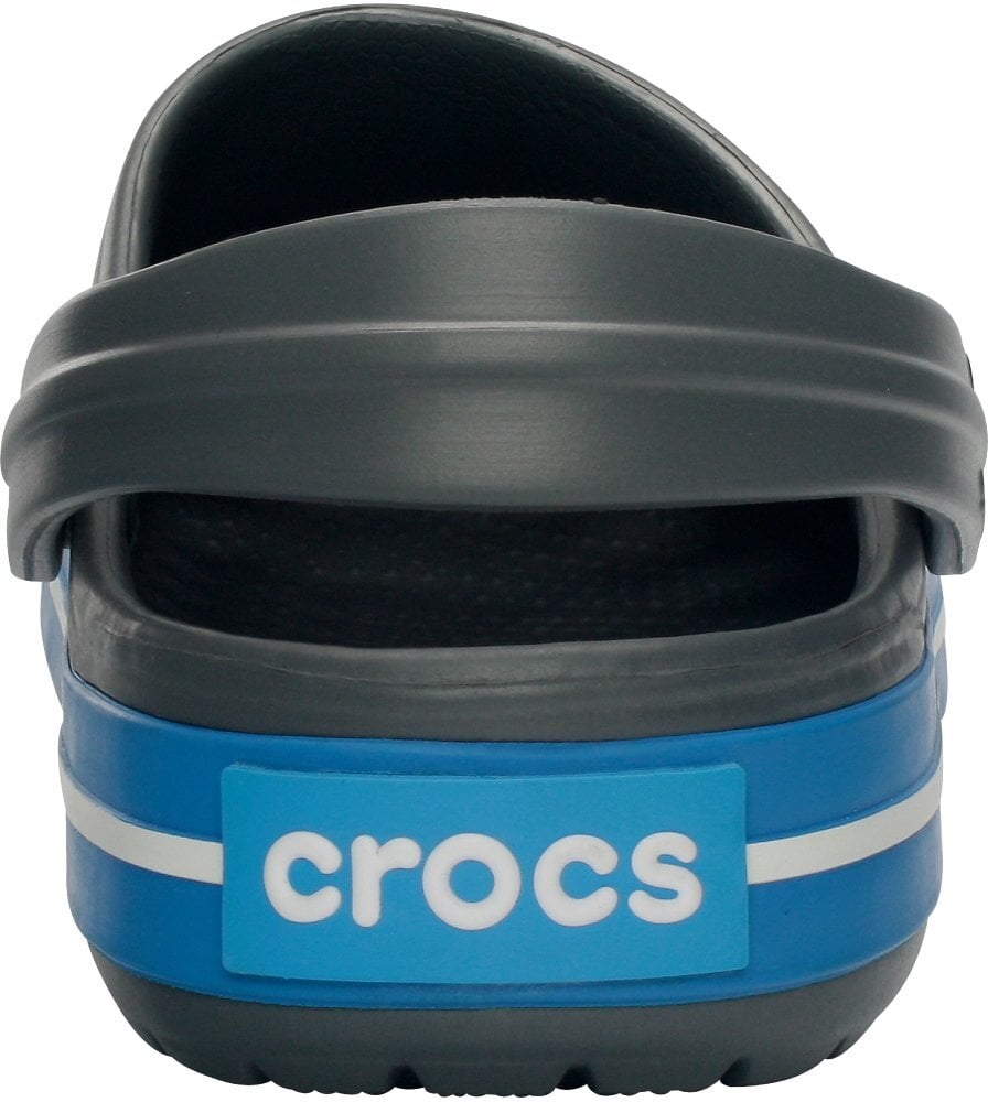 Crocs™ vyriškos šlepetės Crocband, pilkos цена и информация | Vyriškos šlepetės, basutės | pigu.lt